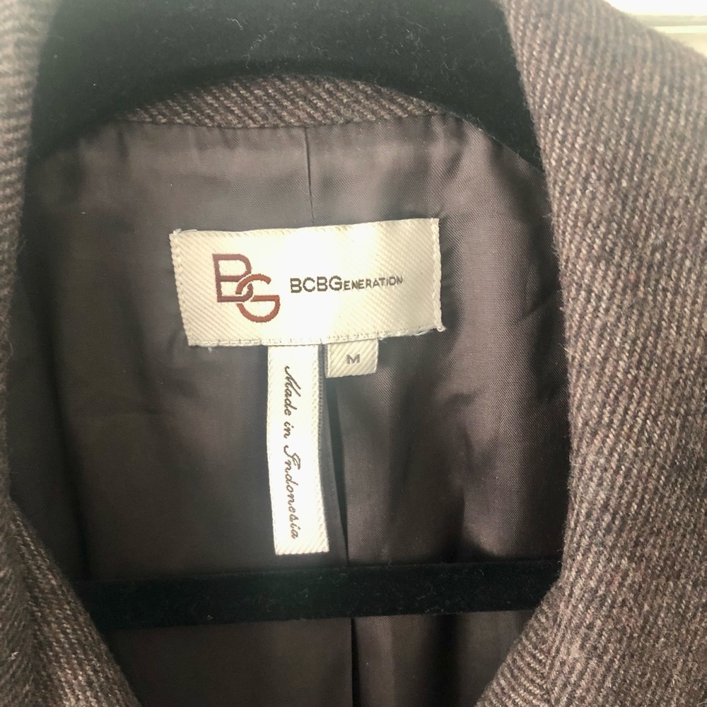 Bcbgeneration Brown Double Breasted Winter Coat - image 4